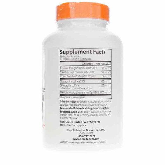 Glucosamine Chondroitin MSM, DRB